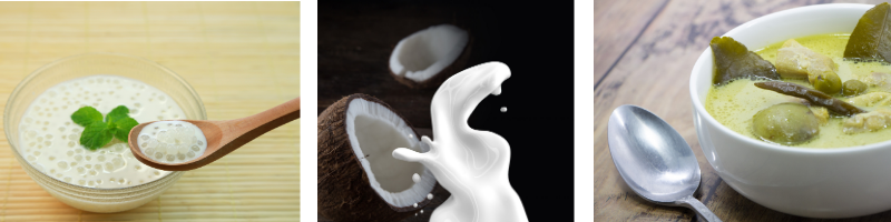ココナッツミルク＿中華料理，タイ料理